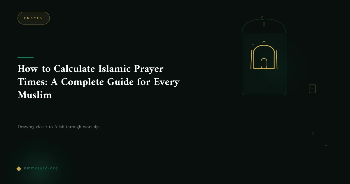 How to Calculate Islamic Prayer Times: A Complete Guide for Every Muslim
