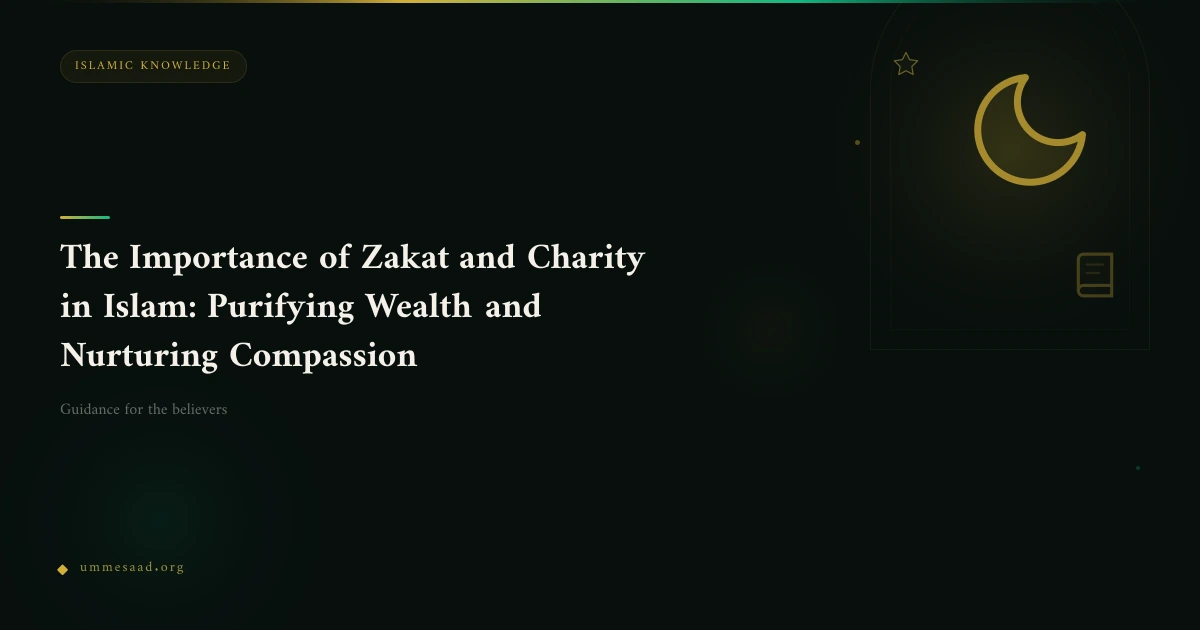 The Importance of Zakat and Charity in Islam: Purifying Wealth and Nurturing Compassion